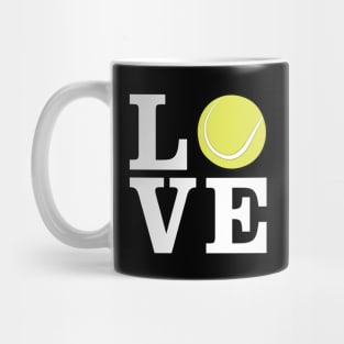 I Love Tennis Mug